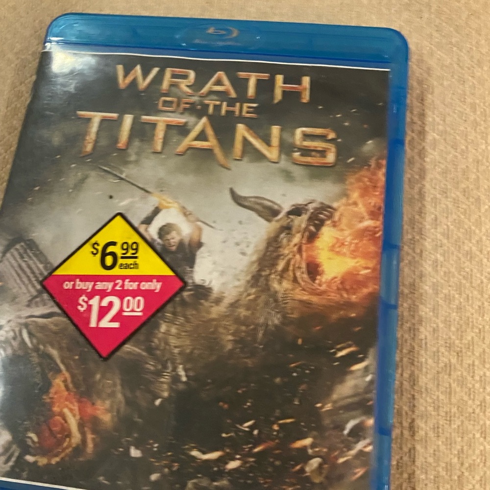 Wrath of the Titans Blu-ray